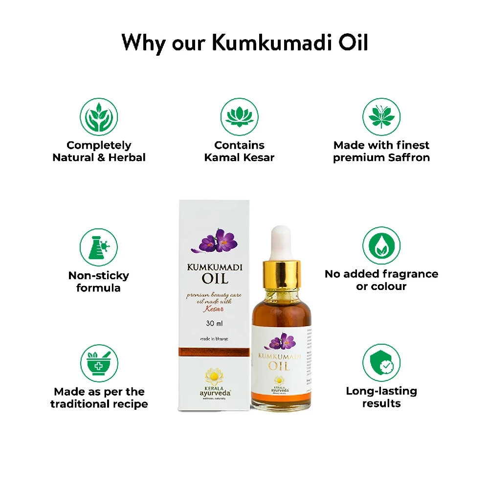 Kerala Ayurveda Kumkumadi Oil, 30 ml-5.webp